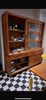 Buffetkast (teak), Huis en Inrichting, Kasten | Buffetkasten, Ophalen of Verzenden, Gebruikt, 25 tot 50 cm, 200 cm of meer