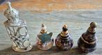 4 vintage parfum flesjes., Ophalen of Verzenden, Zo goed als nieuw, Miniatuur