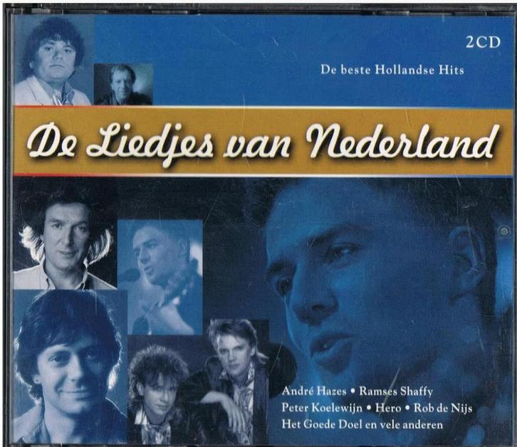 Diverse Artiesten - De liedjes van Nederland - 2cd, Cd's en Dvd's, Cd's | Nederlandstalig, Zo goed als nieuw, Levenslied of Smartlap