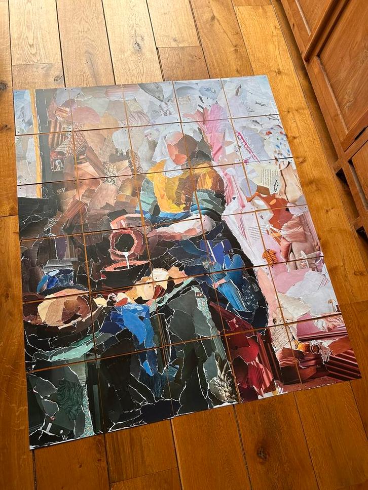 IXXI Milkmaid van Katrien van Driessche, Huis en Inrichting, Woonaccessoires | Wanddecoraties, Zo goed als nieuw, Ophalen of Verzenden