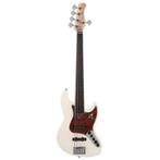 Sire	Marcus	Miller V7-5 Alder Fretloos Antique White 5 strin, Muziek en Instrumenten, Snaarinstrumenten | Gitaren | Bas, Ophalen