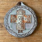 Vintage Henk Potters keramiek aardewerk wandbord Jezus, Ophalen of Verzenden