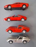 4 Ferrari modelauto's - Schaal 1:87, Ophalen of Verzenden, Gebruikt, Auto, Overige merken
