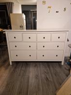 Ikea hemnes ladekast wit met 8 lades., Ophalen, 5 laden of meer, Zo goed als nieuw, Minder dan 100 cm