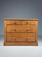 Grenen ladekast commode Engels antiek