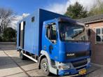 Paardenvrachtwagen DAF LF 45.170, Blauw, Particulier, DAF, Blauw