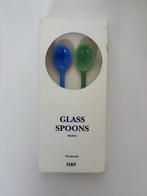 Hay Mono glazen lepels blauw/groen, Ophalen