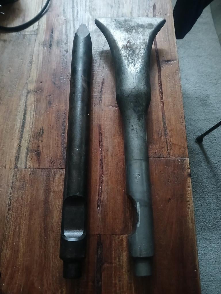 2 zware beitels, Ophalen of Verzenden