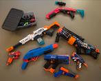 Nerf en X Shot, totaal 8 stuks met 138 munitie, Kinderen en Baby's, Speelgoed | Buiten | Actiespeelgoed, Zo goed als nieuw, Ophalen