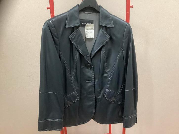 Leren jasje Gerr Weber mt 46 nieuw!, Kleding | Dames, Jasjes, Kostuums en Pakken, Ophalen of Verzenden