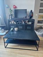 Gratis Zwarte Salontafel, Huis en Inrichting, Ophalen, Gebruikt, 50 tot 100 cm, 100 tot 150 cm
