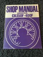 Werkplaatshandboek Honda CB350F CB400F, Motoren, Handleidingen en Instructieboekjes, Ophalen, Honda