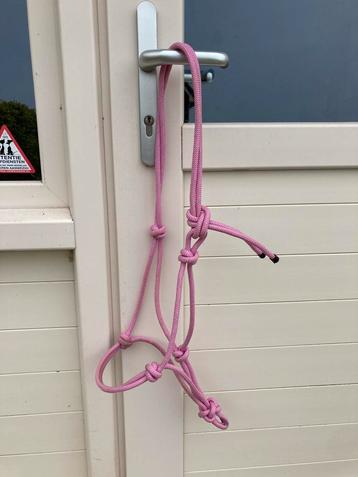 Mooi roze touwhalster beschikbaar voor biedingen