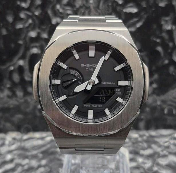 Casio G-Shock Casioak Ref. GA-2100 Mod. 5611 Ana-Digi Custom, Sieraden, Tassen en Uiterlijk, Sporthorloges, Zo goed als nieuw