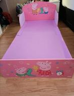 Peppa pig peuterbed, Kinderen en Baby's, Kinderkamer | Bedden, Ophalen of Verzenden, Gebruikt, 140 tot 160 cm, 70 tot 85 cm