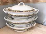 Set van 3 schalen met deksel, merk Pirkenhammer, Antiek en Kunst, Antiek | Servies compleet, Ophalen of Verzenden