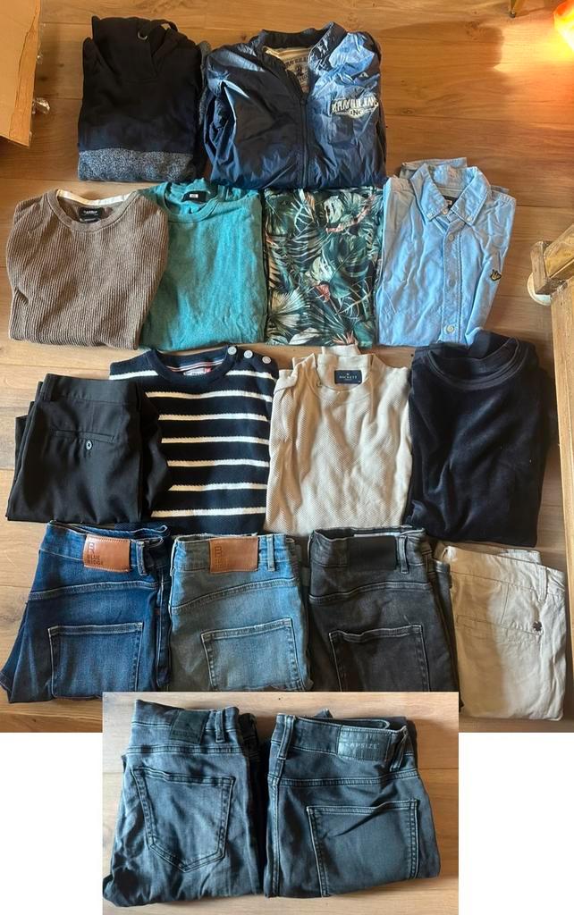 Heren kledingpakket 16 items xs/s, Kleding | Heren, Heren-kledingpakketten, Zo goed als nieuw, Maat 46 (S) of kleiner, Ophalen of Verzenden