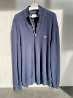 Gant Trui Blauw XXXL - Wafelmotief, GANT, Overige maten, Zo goed als nieuw, Verzenden