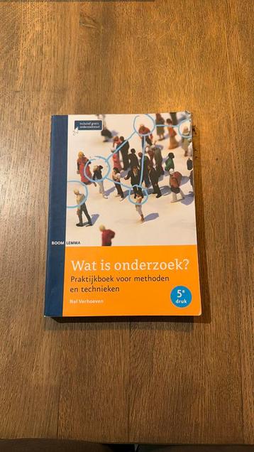 Nel Verhoeven - Wat is onderzoek? beschikbaar voor biedingen