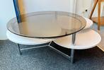 space age salontafel met 3 uitklapbare bladen 70s, Huis en Inrichting, Tafels | Salontafels, Ophalen, Gebruikt, -, -