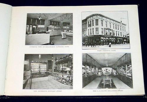 Picturesque KALAMAZOO (USA) ~ E.E. Labadie ~ 1909, Antiek en Kunst, Antiek | Boeken en Bijbels, Verzenden