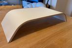 IKEA Wood Monitor Stand - White, Ophalen of Verzenden, Zo goed als nieuw, IKEA