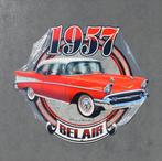 1957 Chevrolet Belair bord bel air (rood), Nieuw, Reclamebord, Ophalen of Verzenden