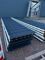 Geïsoleerde dakpanplaten - Mat Zwart, Dakplaat of Dakpanplaat, Zwart, Nieuw, Ophalen of Verzenden