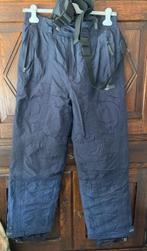 Blauwe skibroek snowboard afritsbare bretels; XL; Catmandoo, Kleding | Dames, Wintersportkleding, Ophalen of Verzenden, Zo goed als nieuw