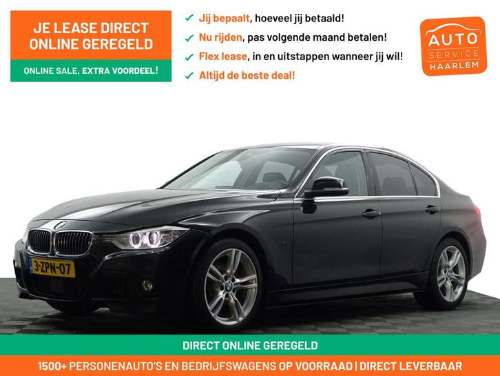 BMW 3-serie 320i M Sport Aut- Nap 58dkm Dealer Onderhouden,, Auto's, BMW, Bedrijf, Te koop, 3-Serie, ABS, Airbags, Airconditioning