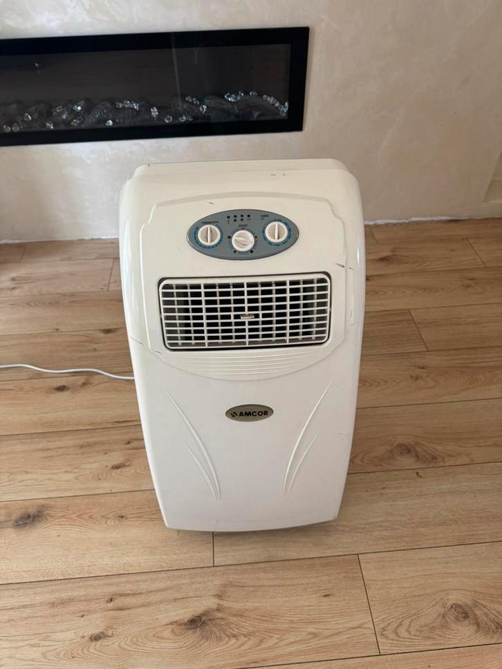 Amcor mobiele airco – Sterke koeling, Witgoed en Apparatuur, Airco's, Zo goed als nieuw, Timer, Ophalen of Verzenden