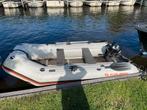 Rubberboot met 3,5 pk Mercury motor, Watersport en Boten, Rubberboten, Overige merken, Gebruikt, Ophalen of Verzenden, Benzine