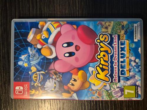 Kirby Return To Dreamland Deluxe, Spelcomputers en Games, Games | Nintendo Switch, Zo goed als nieuw, Overige genres, 3 spelers of meer