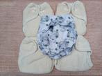 4 popolini one size wasbare luiers, Ophalen of Verzenden, Zo goed als nieuw, Overige typen, Overige merken