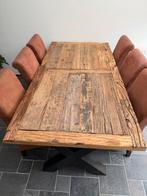 Eethoek met stoelen 100x200, Huis en Inrichting, Complete eetkamers, Ophalen of Verzenden, Zo goed als nieuw, 4 tot 6 stoelen