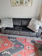 Mooie Donkergroene Velvet Tweezitsbank, Ophalen, 150 tot 200 cm, Tweepersoons, 75 tot 100 cm