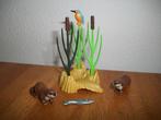 Ijsvogel en otters / dieren, Kinderen en Baby's, Speelgoed | Playmobil, Ophalen of Verzenden, Nieuw, Complete set