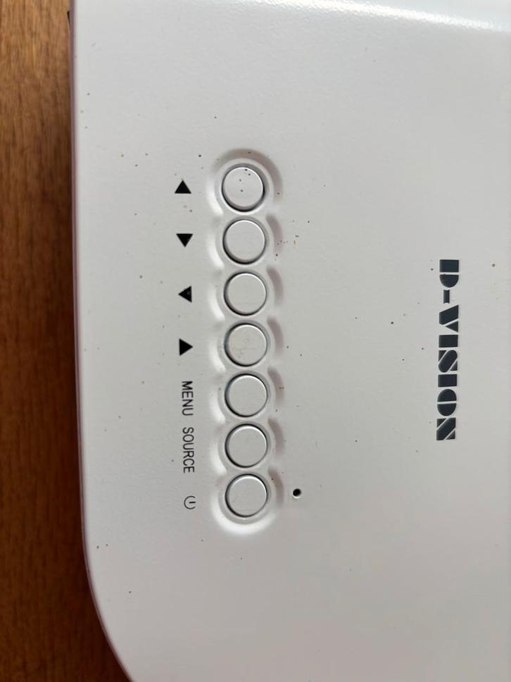 Mini Beamer D-Vision - Compact en Draagbaar!, Audio, Tv en Foto, Beamers, Gebruikt, LED, HD (720), Ophalen of Verzenden