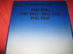4 LPs, The World of Music: 1940-1945, 1950-1955, 1955-1958, Cd's en Dvd's, Ophalen of Verzenden, 1960 tot 1980, Zo goed als nieuw