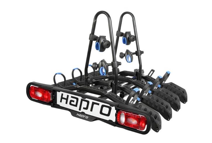 Hapro Atlas Active IV - 13-Polig -Fietsendrager - 4 Fietsen, Auto diversen, Fietsendragers, Nieuw, Trekhaakdrager, 3 fietsen of meer