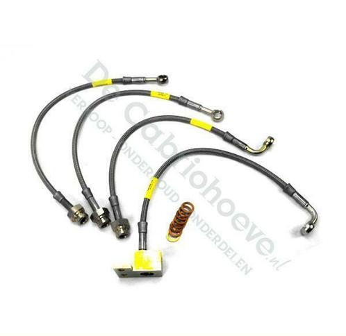 MX5 Set remleidingen RVS, Auto-onderdelen, Remmen en Aandrijving, Nieuw