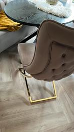 Velvet stoel, Huis en Inrichting, Stoelen, Ophalen of Verzenden, Zo goed als nieuw, Eén