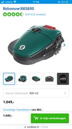 robomow RKS800, Tuin en Terras, Robotmaaiers, Ophalen of Verzenden, Zo goed als nieuw