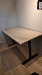 In hoogte verstelbaar bureau 160 x 80, Ophalen of Verzenden, In hoogte verstelbaar, Zo goed als nieuw, Stabureau