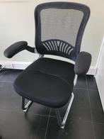 HJH office vergaderstoel zwart, Ophalen, Overige materialen, Minder dan 75 cm, Zo goed als nieuw