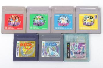 Japanse Pokemon GameBoy Games beschikbaar voor biedingen