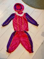 Pieten pakje pietenpak sint 4-6 jaar 122/128 roze meisje, Diversen, Sinterklaas, Ophalen of Verzenden, Zo goed als nieuw