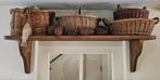 Stevige grenen wandplank 120 cm breed, Huis en Inrichting, Woonaccessoires | Wandplanken en Boekenplanken, Ophalen, Zo goed als nieuw