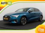 Audi A3 Sportback 35 150 PK Aut. TFSI S-Line Sportstoelen Cl, Auto's, 65 €/maand, 4 cilinders, 150 pk, Blauw