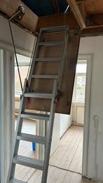 Aluminium Vlizotrap - Zolder Trap, Doe-het-zelf en Verbouw, Ophalen, Gebruikt, Trap, Opvouwbaar of Inschuifbaar